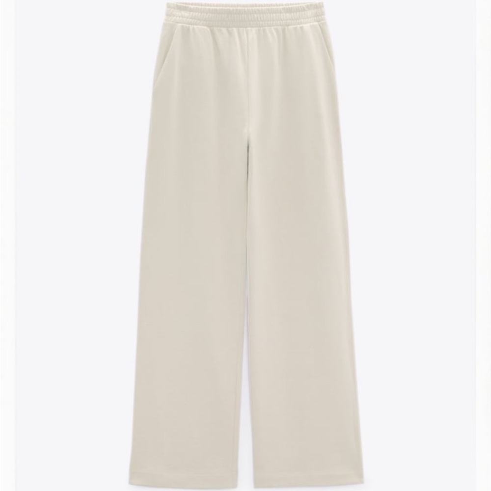 Zara full length cotton pants